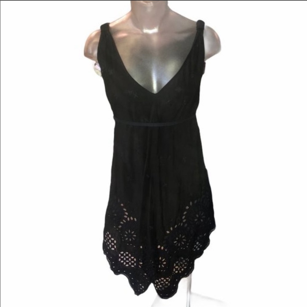 JOHNNY WAS Eyelet Tank Top